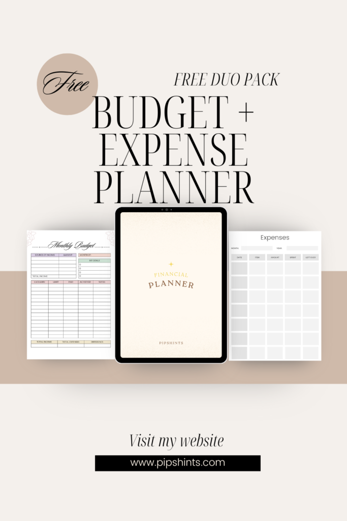 free budget planner and expense tracker